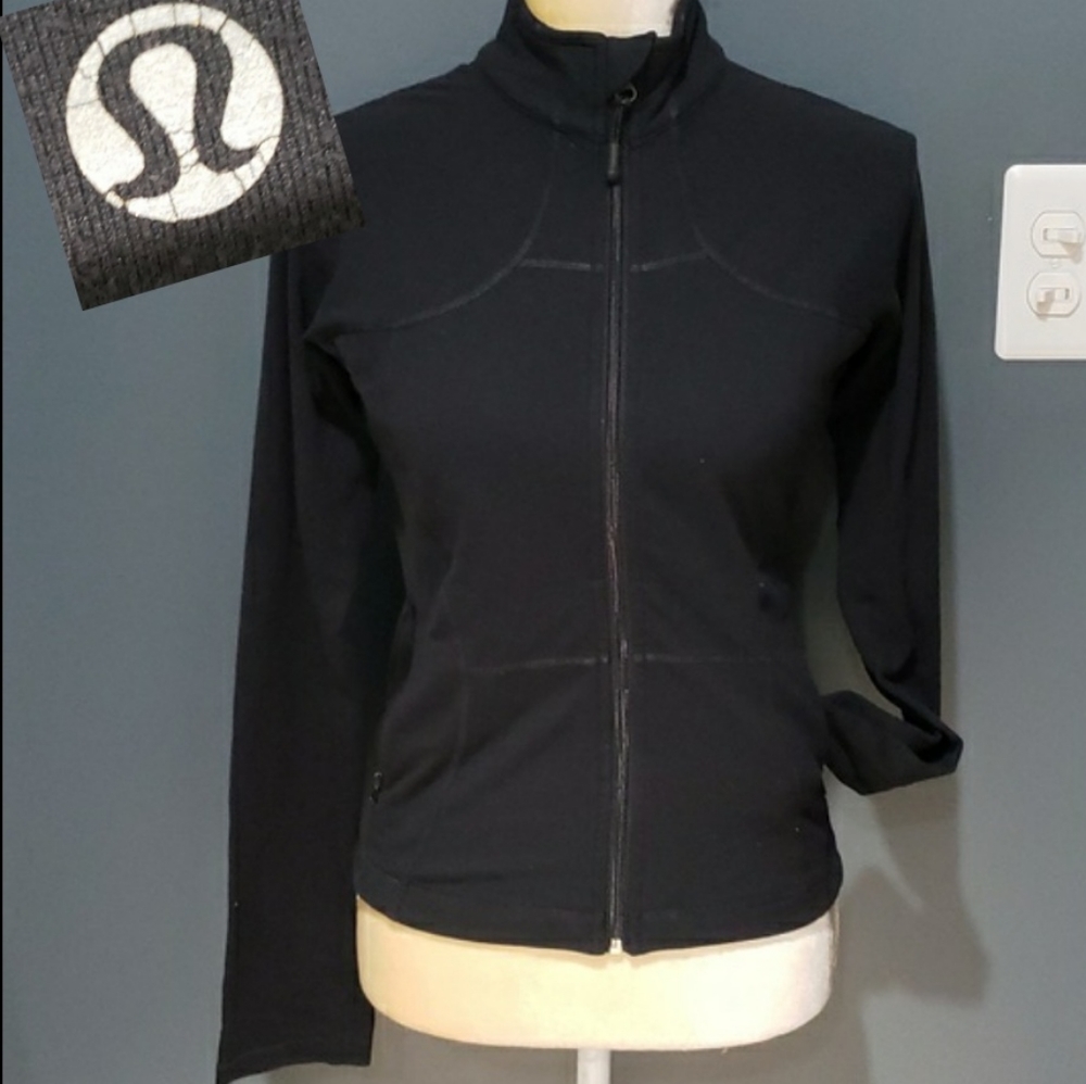 Vintage Lululemon Full Zip Athletic Stretch Jacket Sz 8